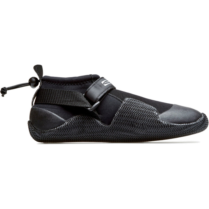 2024 GUL Strapped Power Slipper 3mm Wetsuit Shoe BO1265-B7 - Black